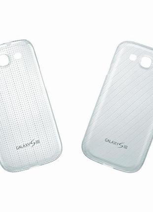 2 чохли efc-1g6swecstd для samsung galaxy s3 (i9300) і galaxy s3 duos (i9300i) white light