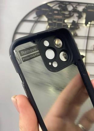 Міцний чохол для айфон 13 про,протиударний чохол carbon matte для iphone 13 pro6 фото