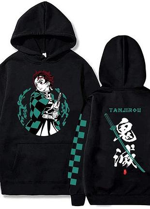 Худи demon slayer: kimetsu no yaiba unisex