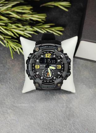 Элегантность в чёрном: мужские наручные часы skmei для стильного образа