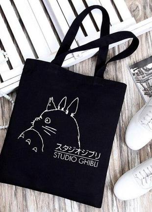 Шоппер с принтом studio ghibli