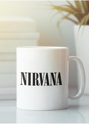 Кухоль рок-група nirvana