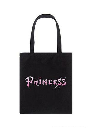 Шоппер с принтом princess