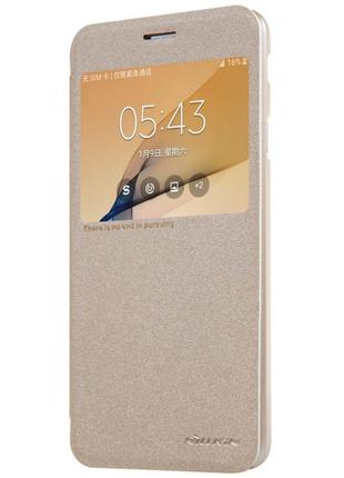 Чехол nillkin sparkle для samsung galaxy j5 prime (g570) shampaign gold3 фото