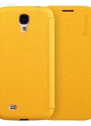 Чехол yoobao slim leather для samsung galaxy s4 (i9500) yellow1 фото