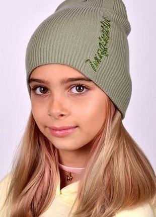Подвійна шапка імідж з стрейч віскози. р. 54 і 57