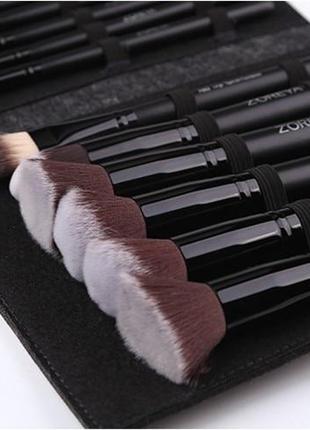 Набір кистей для макіяжу zoreya makeup brush set - 18 pc2 фото