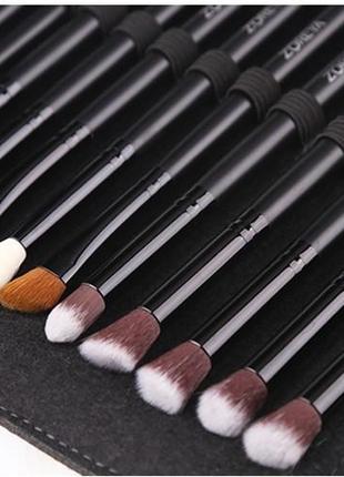 Набір кистей для макіяжу zoreya makeup brush set - 18 pc3 фото