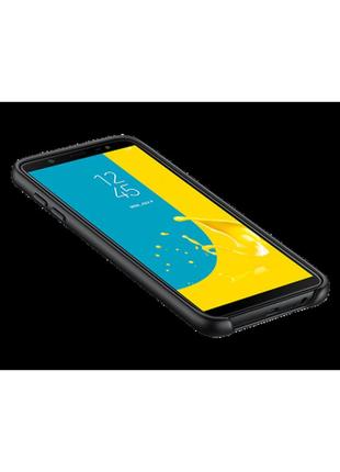 Чехол dual layer cover для samsung galaxy j8 2018 (j810) black (original 100%)7 фото