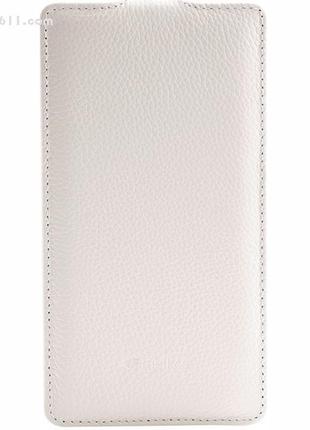 Чехол melkco jacka premium для samsung galaxy note 3 (n9000) white1 фото