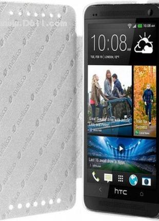 Чохол melkco face cover book type для htc desire 600 white