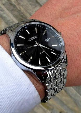 Curren / куррен: элегантные серебряные наручные часы для стильного образа.8 фото