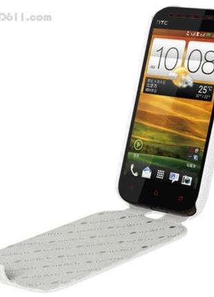 Чехол melkco jacka premium для htc desire sv (t326e) white