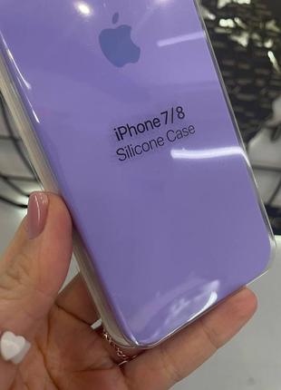 Чехол с квадратными бортами silicone case для iphone se, качественный чехол с микрофиброй для айфон se 3