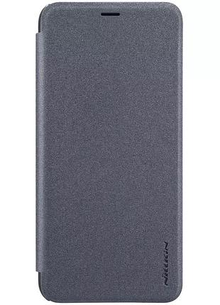 Чехол nillkin sparkle для samsung galaxy a6 plus 2018 (a605) dark grey