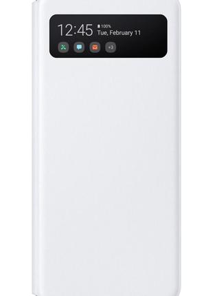 Чохол s view wallet cover для samsung galaxy a41 (a415) white (original 100%)