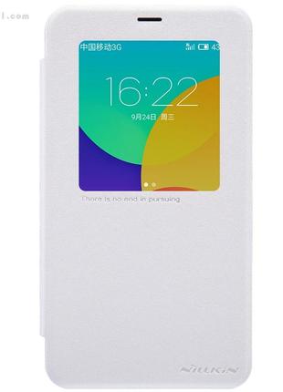 Чохол nillkin sparkle для meizu mx4 pure white