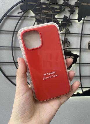 Силиконовый чехол soft case no logo для apple iphone 13 mini,чехол для айфона 13 mini