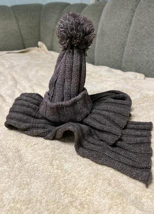 #87 шапка і шарф