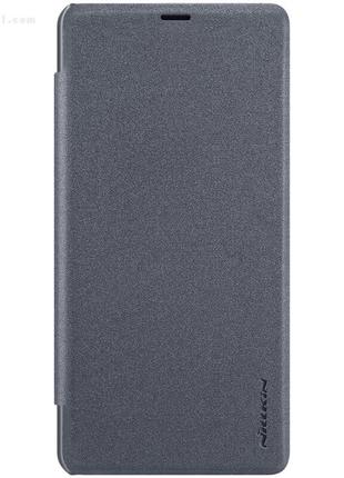 Чехол nillkin sparkle для honor note 10 dark grey