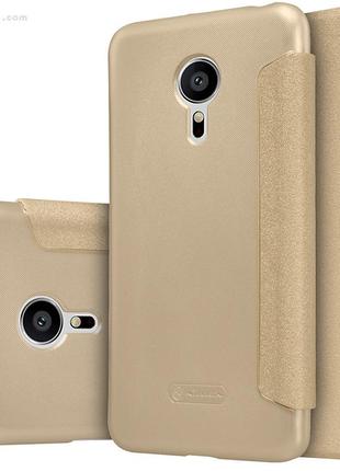 Чехол nillkin sparkle для meizu pro 5 shampaign gold6 фото