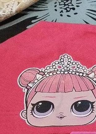 Шапка детская одинарный трикотаж для девочек "lol" 4-7 лет украина 7628 товарная позиция в качественном пошив