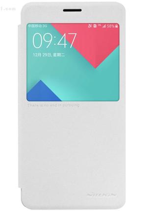 Чехол nillkin sparkle для samsung galaxy a7 2016 (a710) pure white