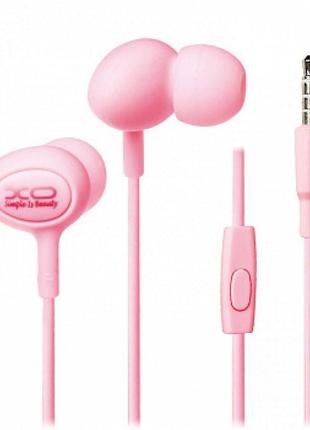 Навушники xo s6 pink