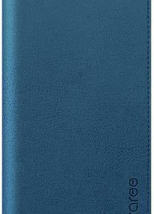 Чехол flip wallet для samsung galaxy a8 plus 2018 (a730) ash blue (mustang diary)