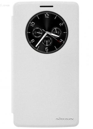 Чехол nillkin sparkle для lg g4 stylus (h540/h630) pure white