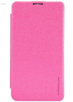 Чехол nillkin sparkle для nokia lumia 530 hot pink