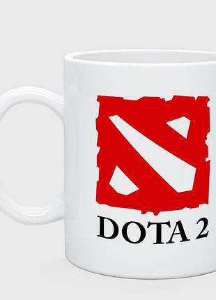 Кружка с принтом «dota 2» 330 мл