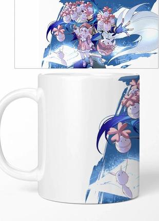 Аниме чашка «genshin impact. геншин» 330 мл