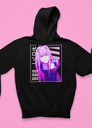 Худи anime «ноль два» unisex