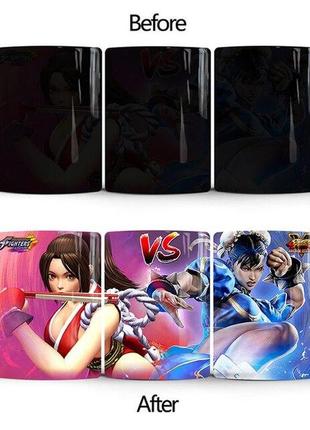 Кружка хамелеон «tekken» 330 мл