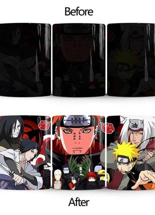 Кружка хамелеон «naruto» 330 мл