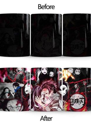 Кухоль хамелеон «demon slayer: kimetsu no yaiba»