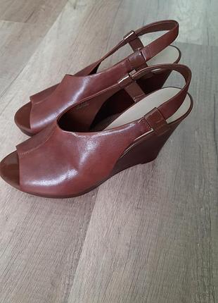Босоножки натуральная кожа, размер 39