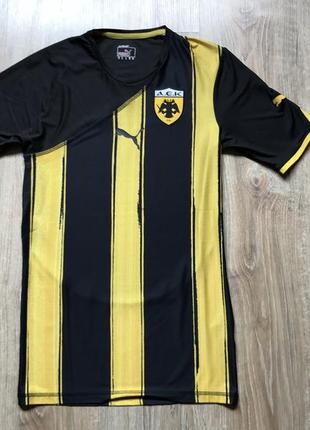 Мужская футбольная футболка джерси puma aek