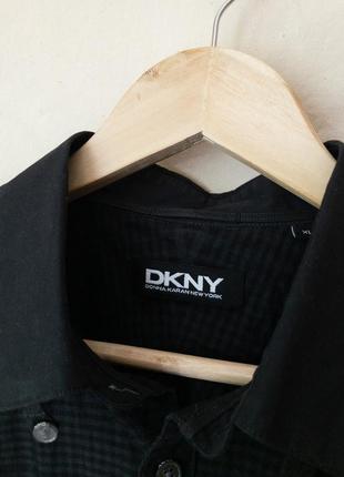 Рубашка в клетку dkny