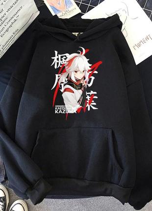 Худи anime «кадзуха» unisex3 фото