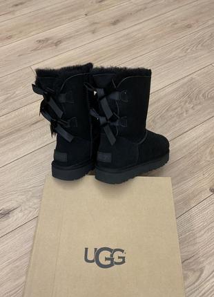 Ugg bailey bow 2 1016225 цвет black. размер 7 us4 фото