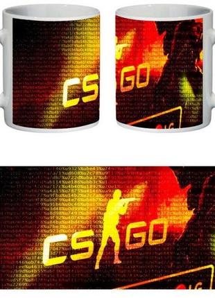 Кружка counter-strike, контр страйк 330 мл