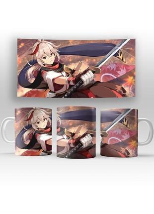 Кружка аниме по игре genshin impact 330 мл
