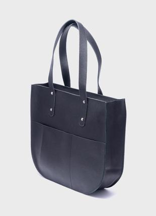 Женская кожаная сумка лиза черный флотар dekey