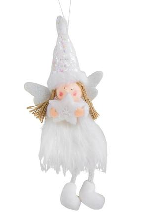 Підвіска "чарівна фея", біла