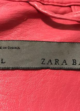 Куртка кожанка zara4 фото