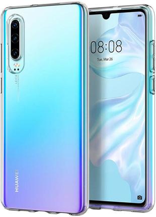 Чохол силіконовий для huawei p30 transparent (прозорий)