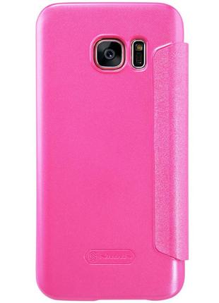 Чехол nillkin sparkle для samsung galaxy s7 (g930) hot pink2 фото