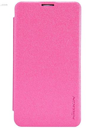 Чехол nillkin sparkle для microsoft lumia 430 hot pink